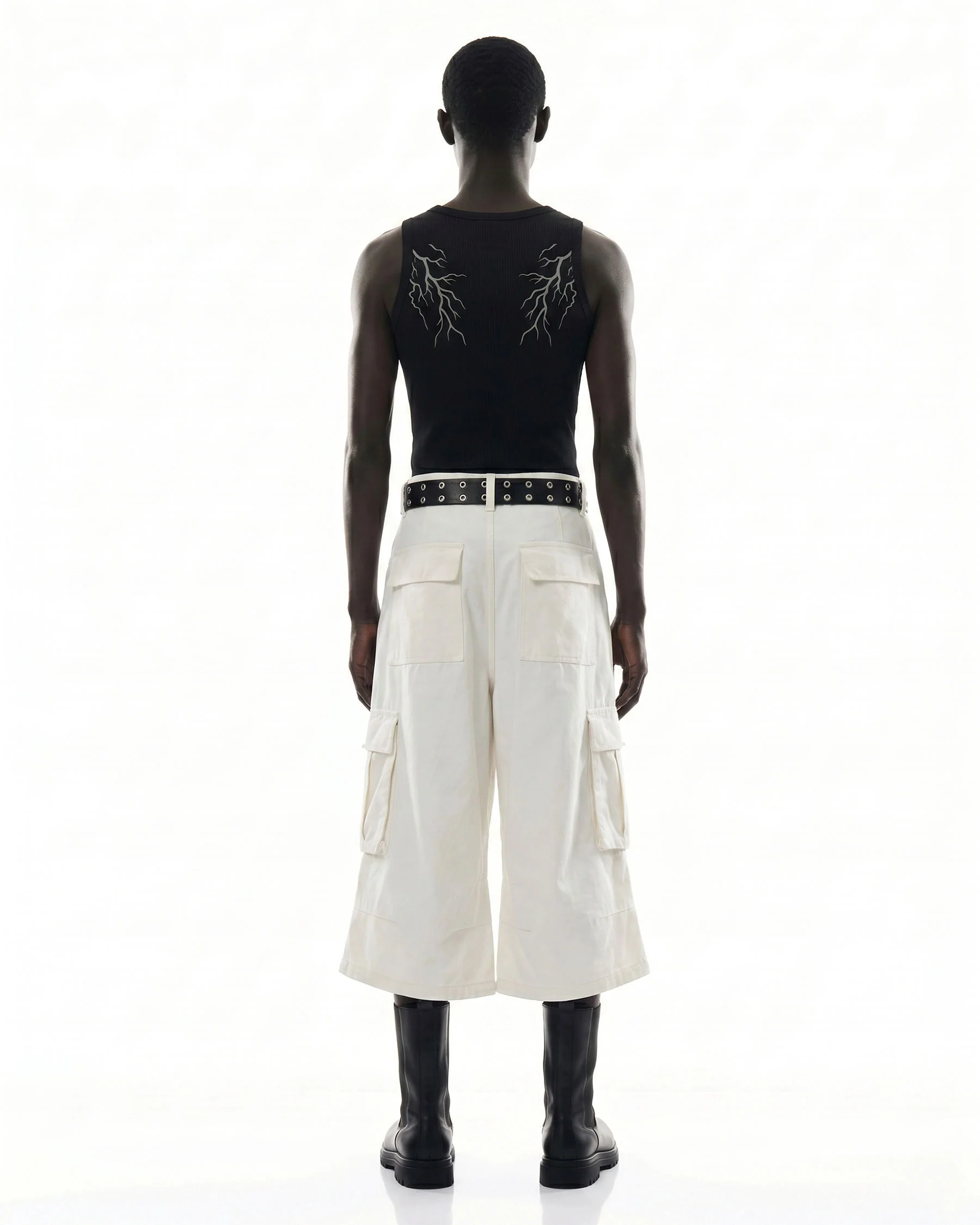 LIGHTNING Series | Street Style Ribbed Tank Top - Image 7
