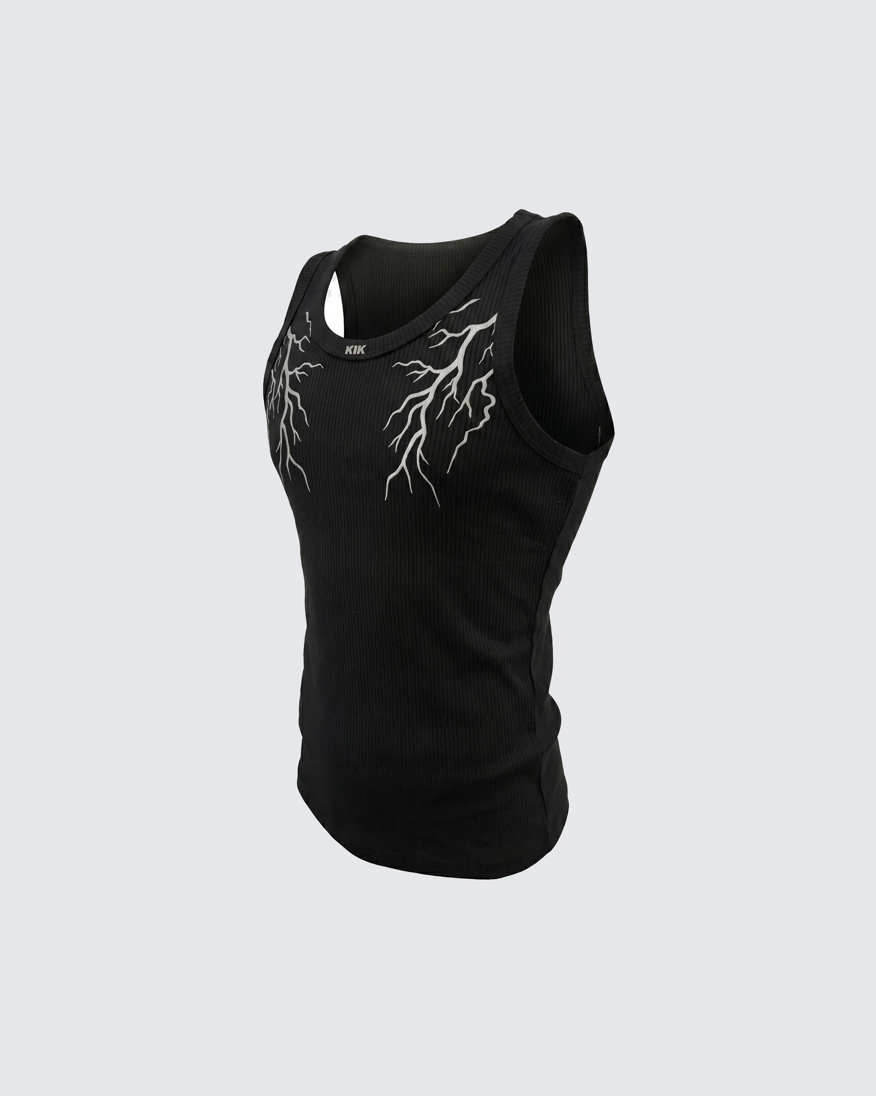 LIGHTNING Series | Street Style Ribbed Tank Top - Image 8