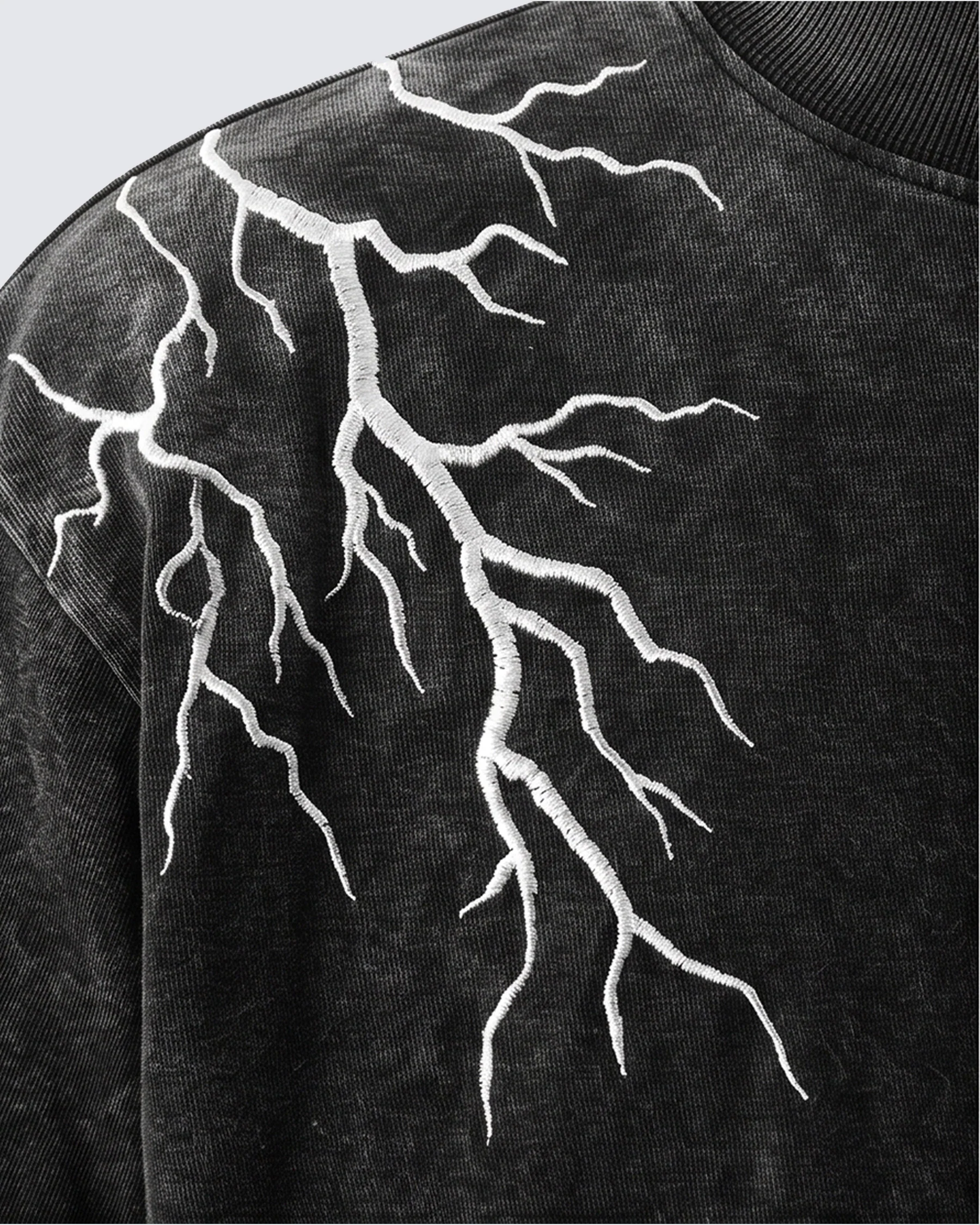 LIGHTNING Series | Washed Layered Long Sleeve T-Shirt - Image 17