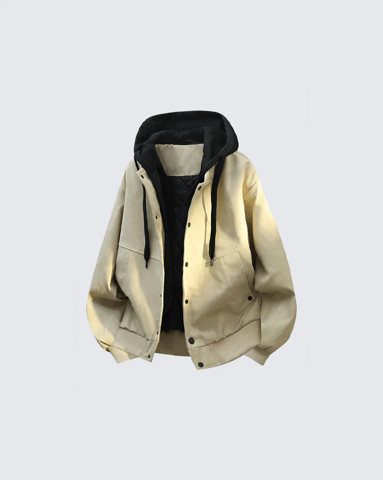 Loose Casual Streetwear with Hoodie - Image 2