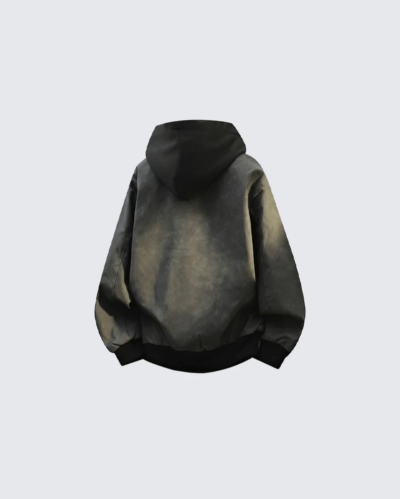 Loose Casual Streetwear with Hoodie - Image 4