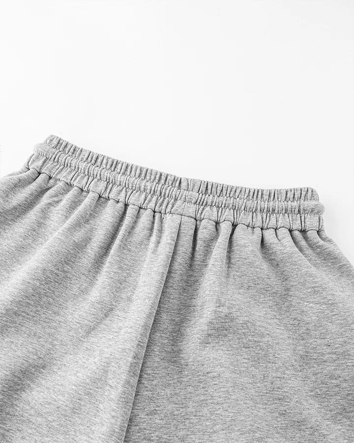 Loose-Fit Sweatpants with White Piping - Image 9