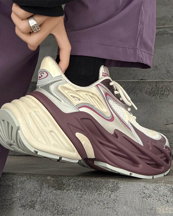Mecha-Style Height-Increasing Chunky Sneakers - Image 11
