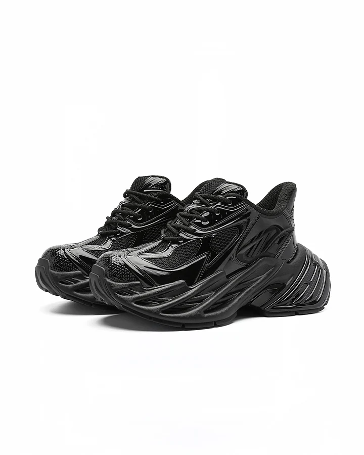 Mecha-Style Height-Increasing Chunky Sneakers - Image 8