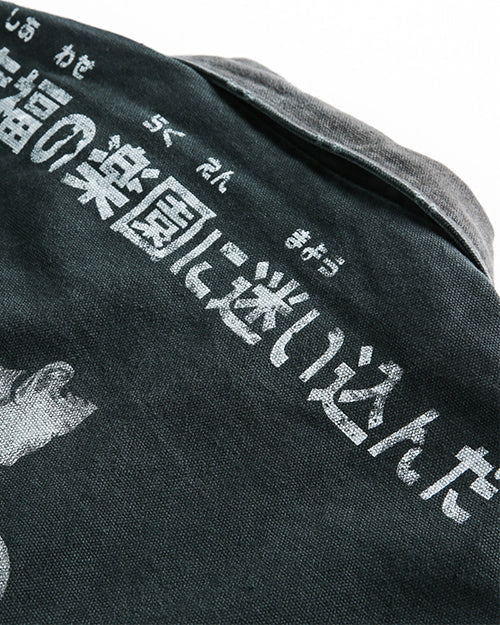 Vintage Punk Street Cargo Denim Jacket - Image 6