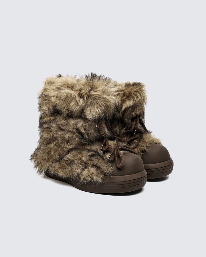 Millennial Style Iceland Faux Fur Snow Boots - Image 2