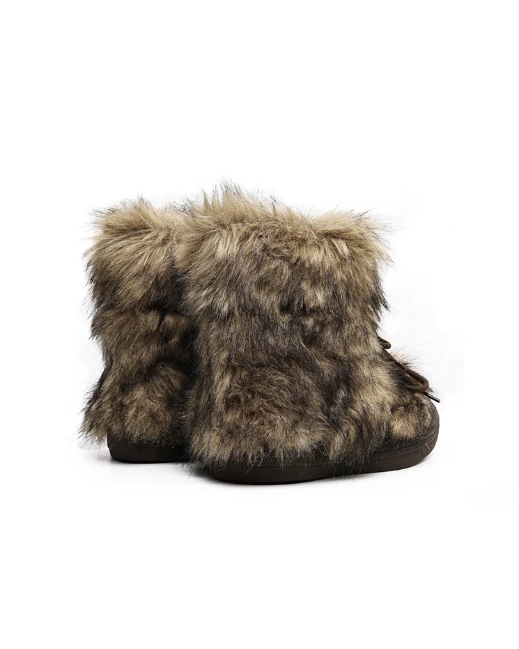 Millennial Style Iceland Faux Fur Snow Boots - Image 5