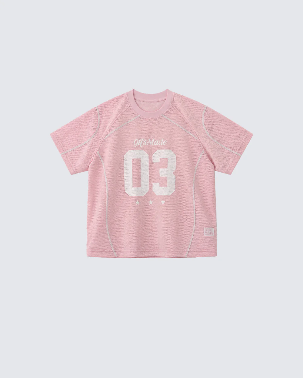 Minimal Retro Number Panel Jersey Tee - Image 5