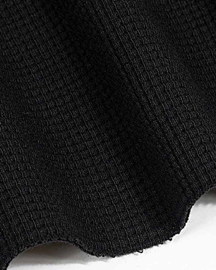 Minimal Ribbed Long Sleeve T-Shirt - Image 6