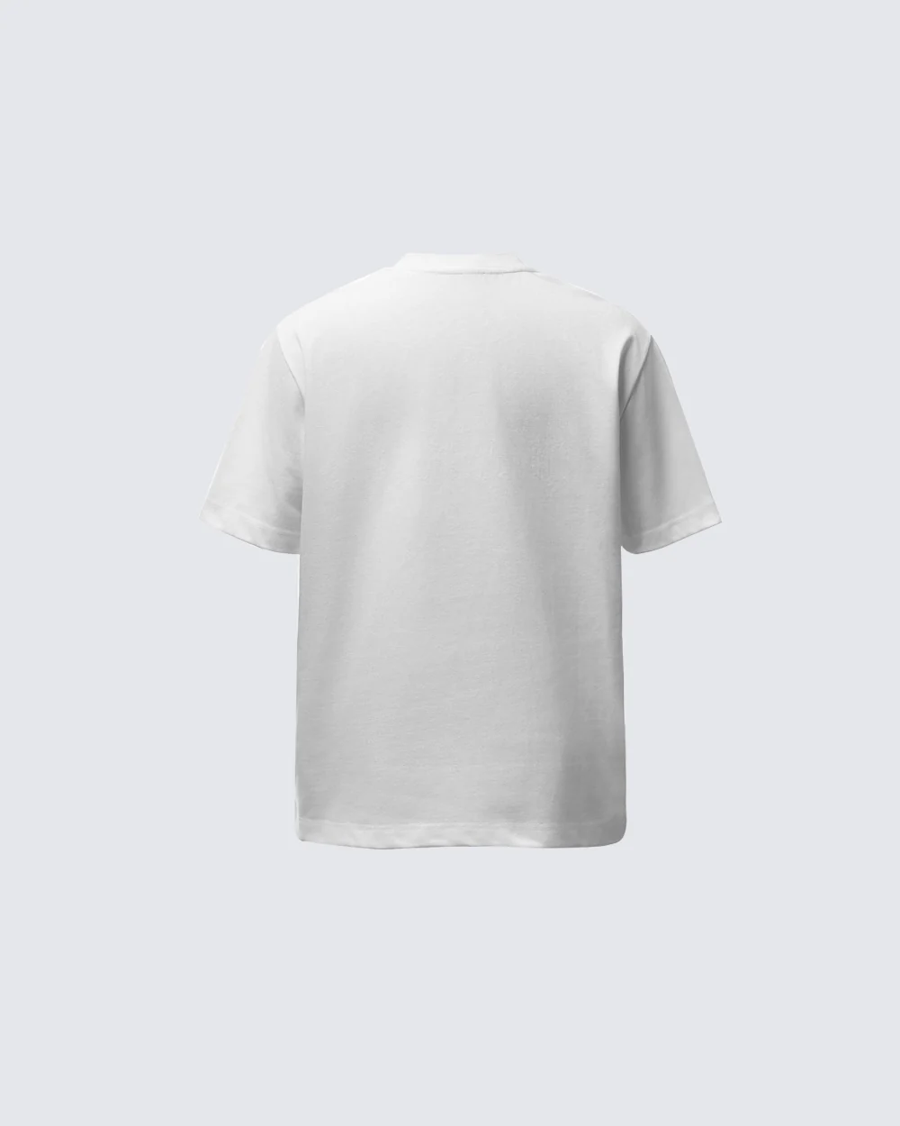 Minimal Studded Letter Print Street T-Shirt - Image 3