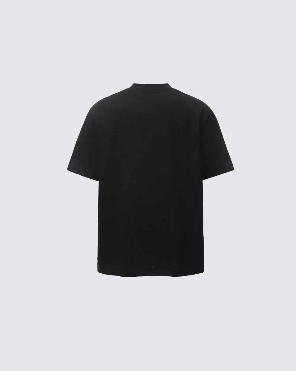 Minimal Studded Letter Print Street T-Shirt - Image 7
