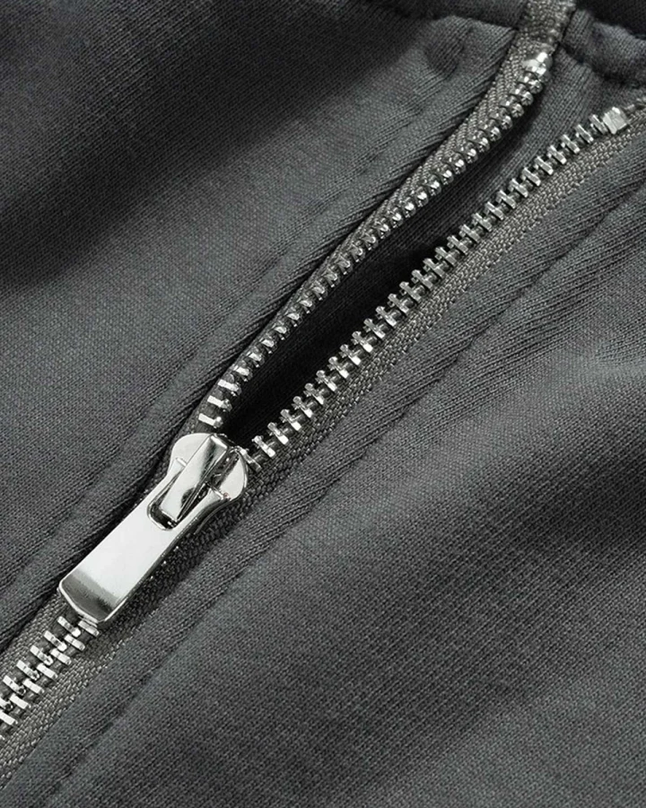 Minimal Zipper Detail Street Shorts - Image 10