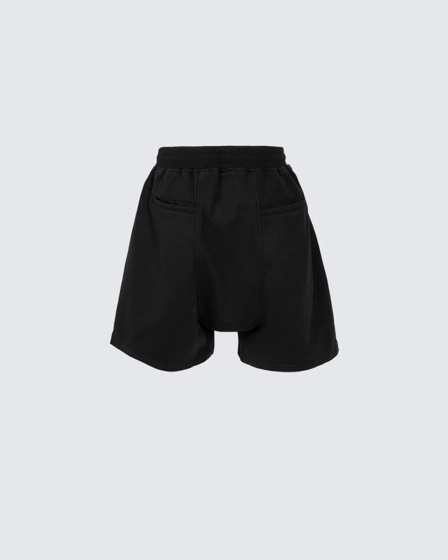 Minimal Zipper Detail Street Shorts - Image 3
