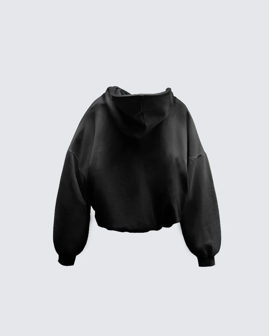 Minimalist Cozy Pullover Hoodie - Image 3
