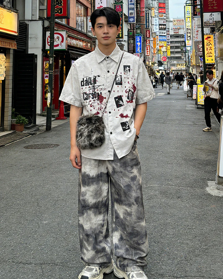 New American Wasteland Style Short Sleeve Shirt - Image 3