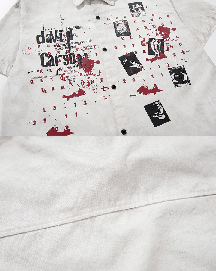 New American Wasteland Style Short Sleeve Shirt - Image 4