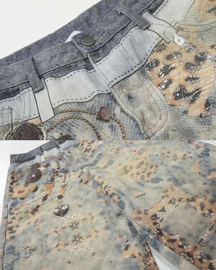 New Arrival 100% Cotton Printed Cargo Shorts - Image 4