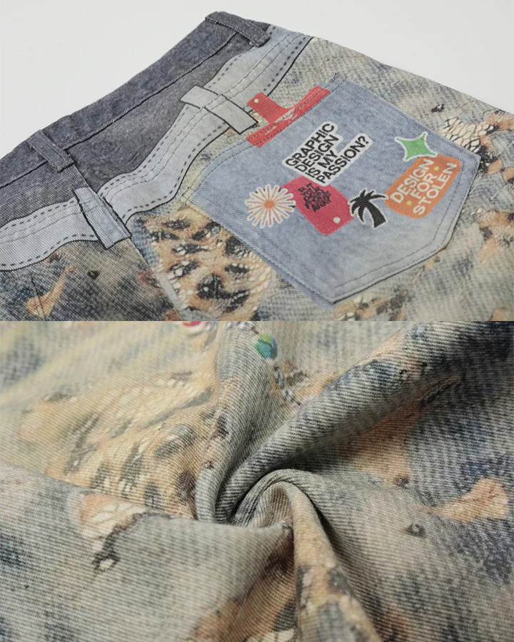 New Arrival 100% Cotton Printed Cargo Shorts - Image 6
