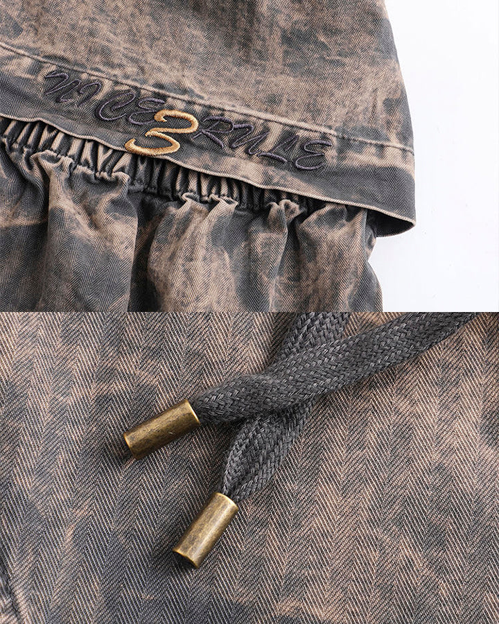 New Arrival Vintage Multi-Pocket Cargo Shorts - Image 7