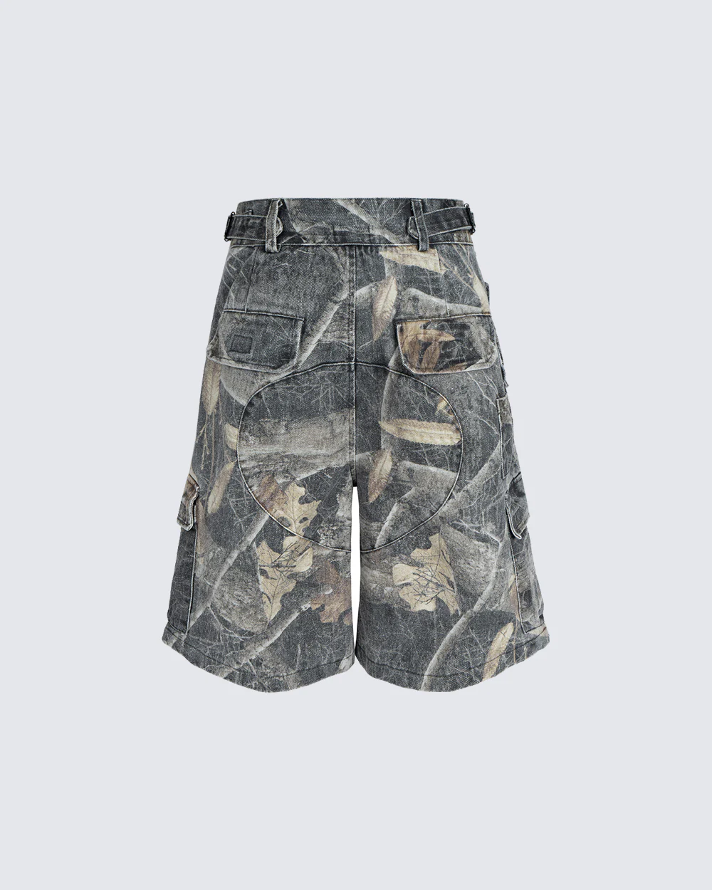 New Camo Utility Wide-Leg Shorts - Image 3