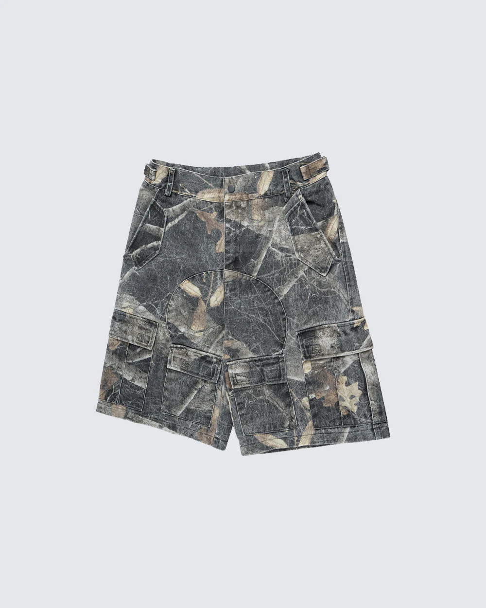 New Camo Utility Wide-Leg Shorts - Image 5