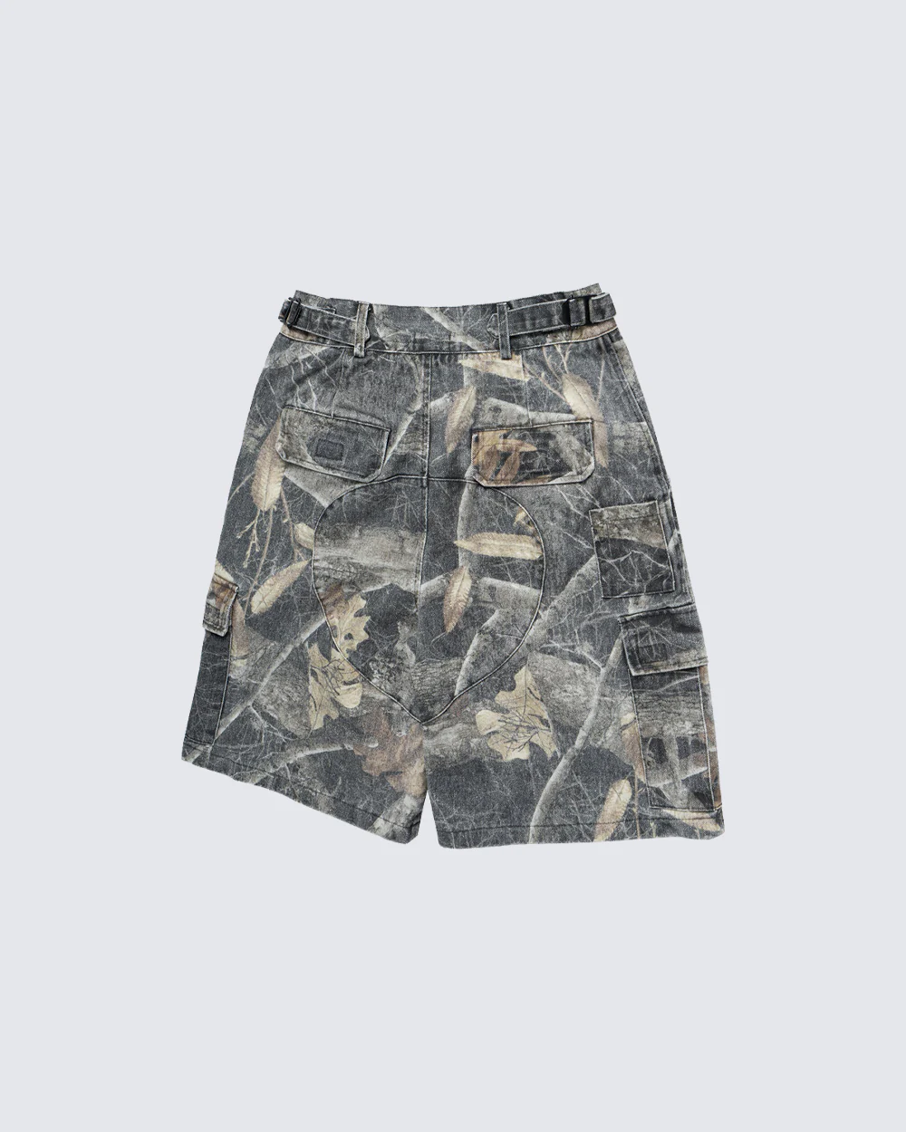 New Camo Utility Wide-Leg Shorts - Image 6