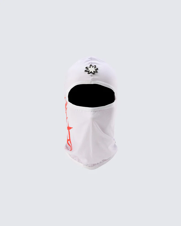 New Graphic Cutout Cotton Balaclava - Image 3