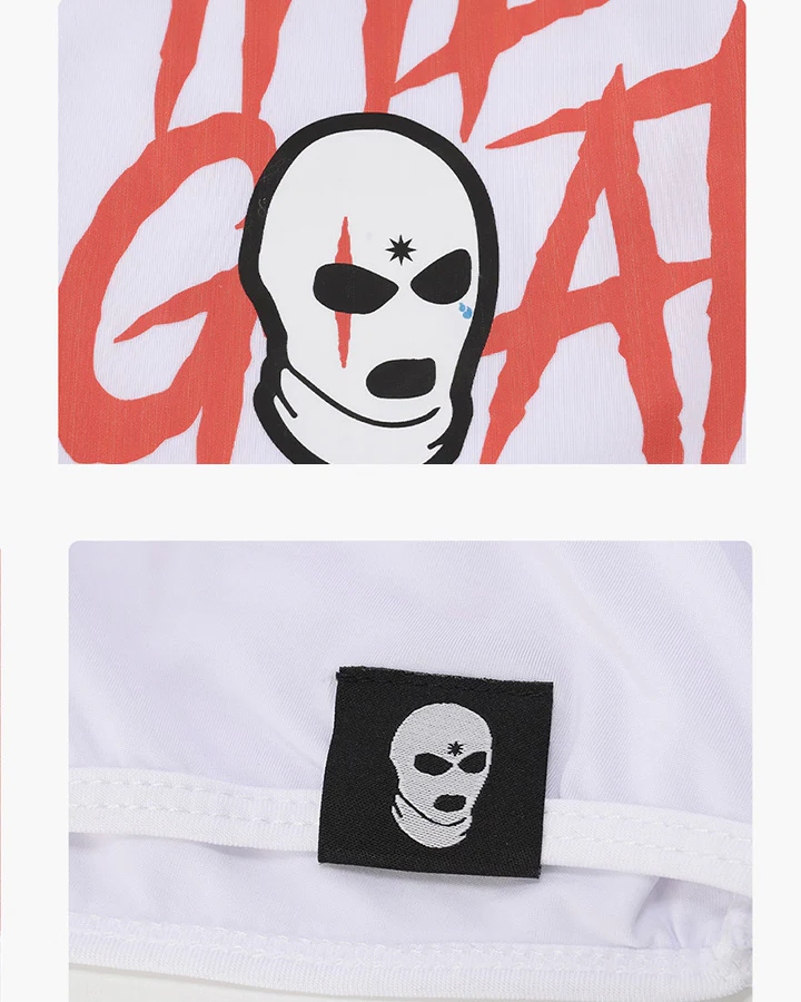 New Graphic Cutout Cotton Balaclava - Image 4