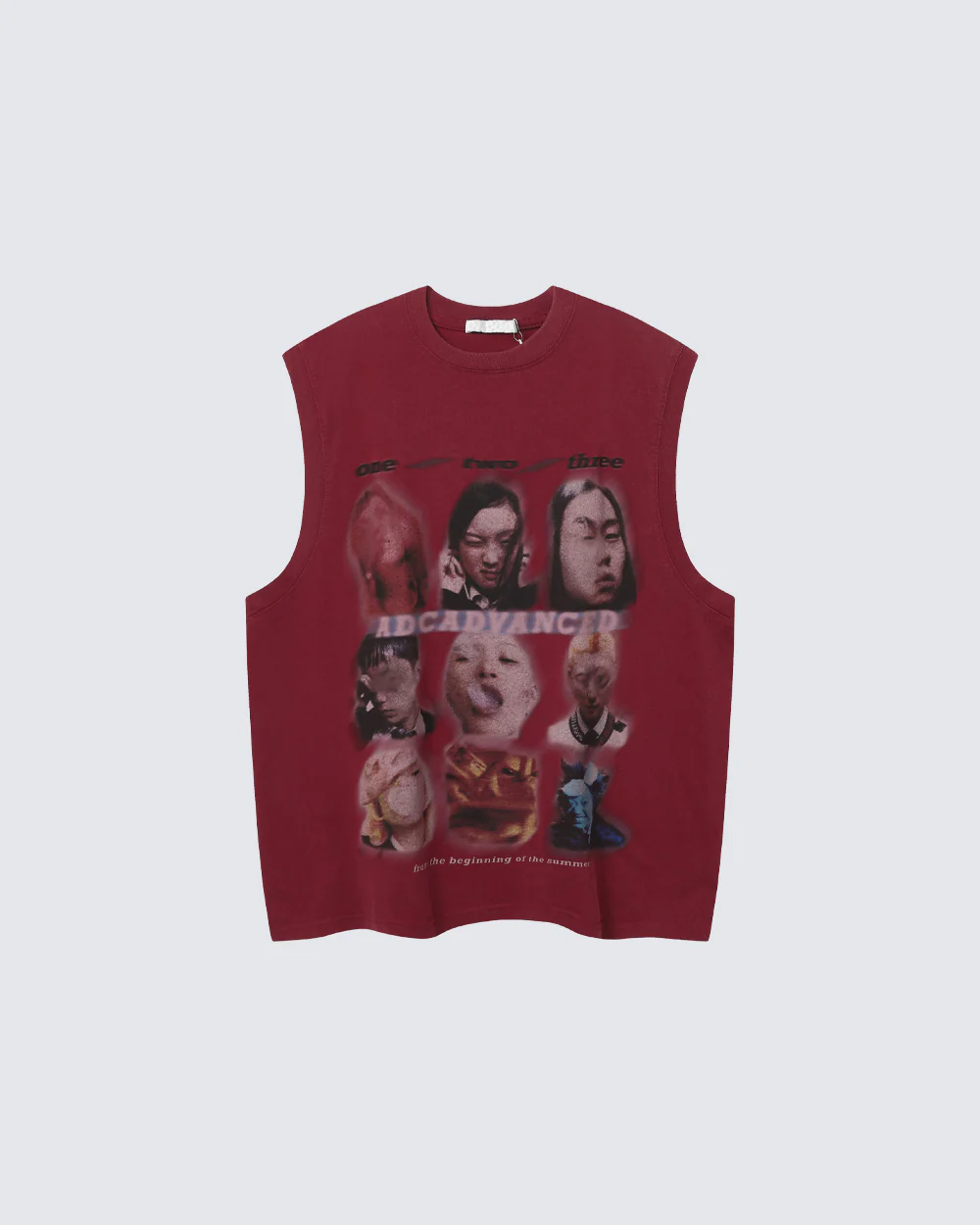 New Graphic Print Sleeveless T-shirt - Image 3