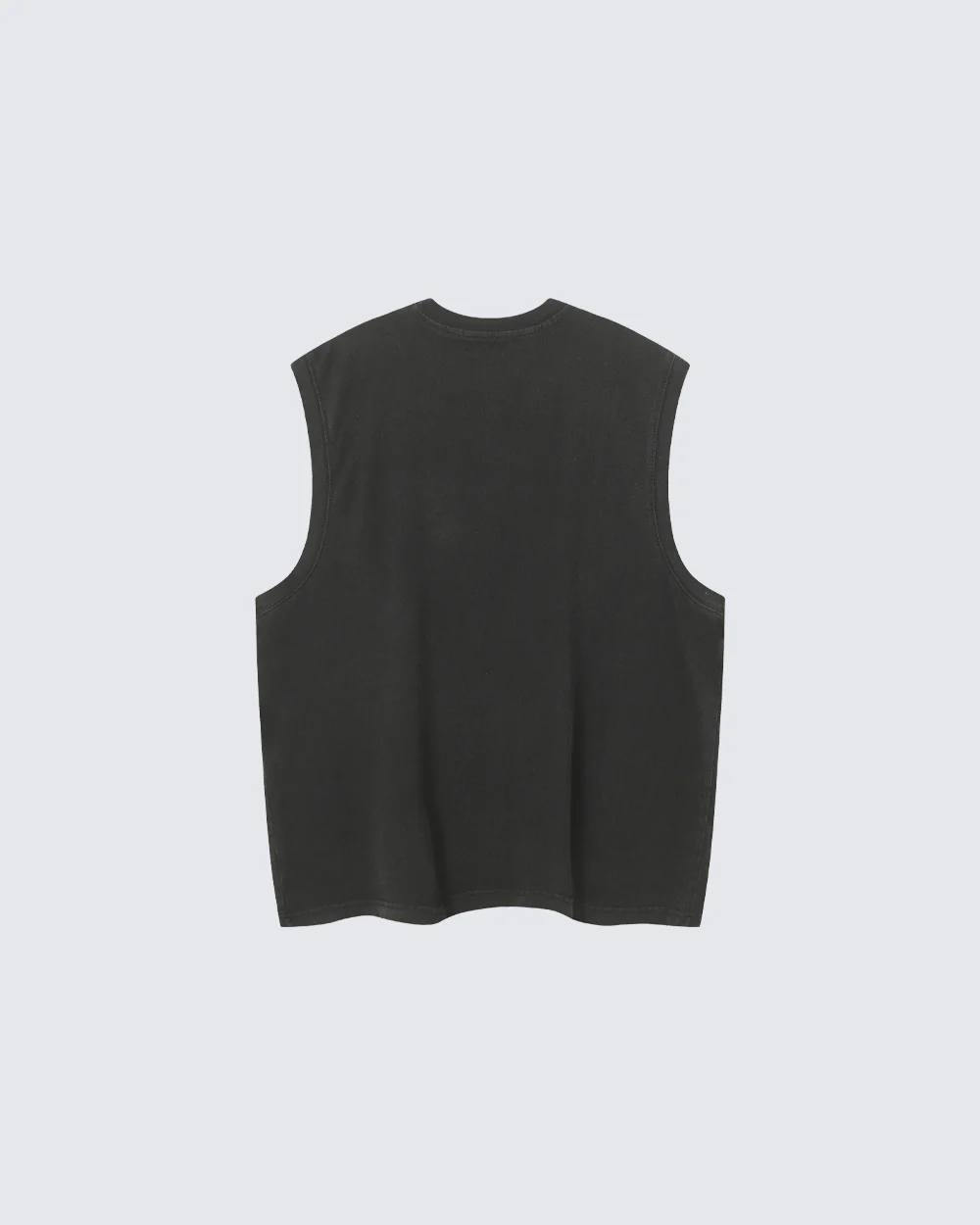 New Graphic Print Sleeveless T-shirt - Image 6