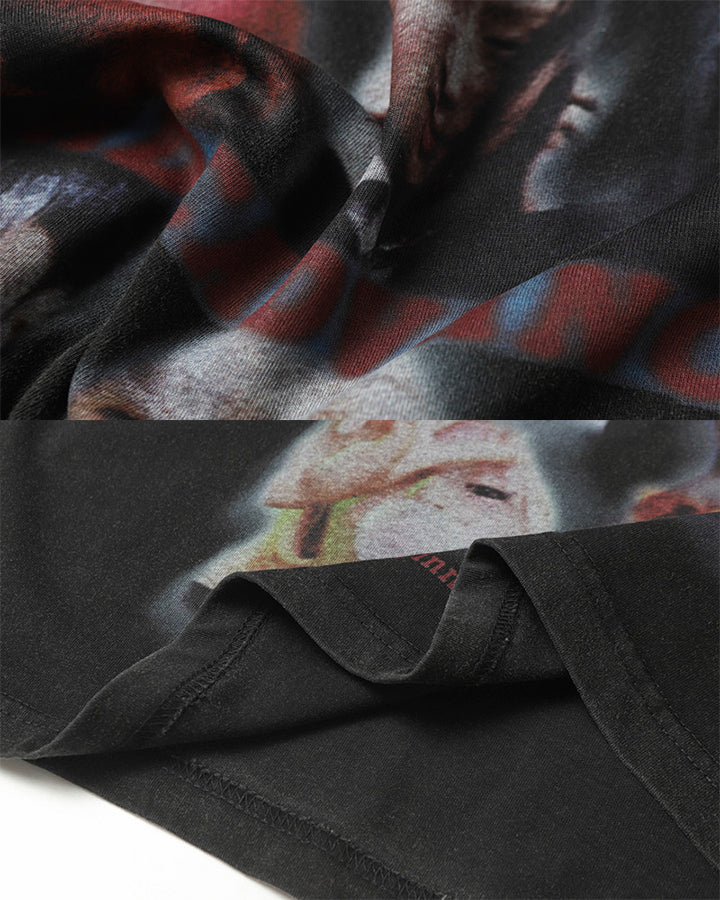New Graphic Print Sleeveless T-shirt - Image 8