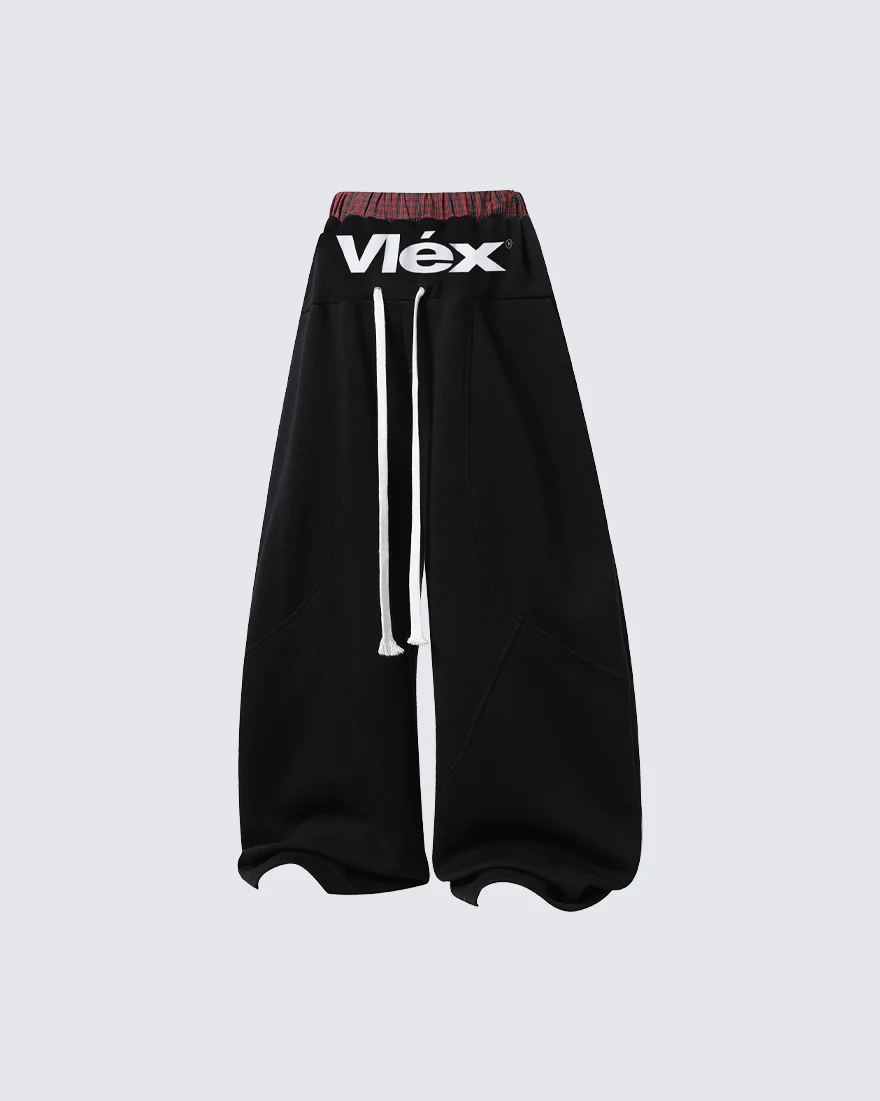 New High Street Colorblock Wide Sweatpants - Image 2