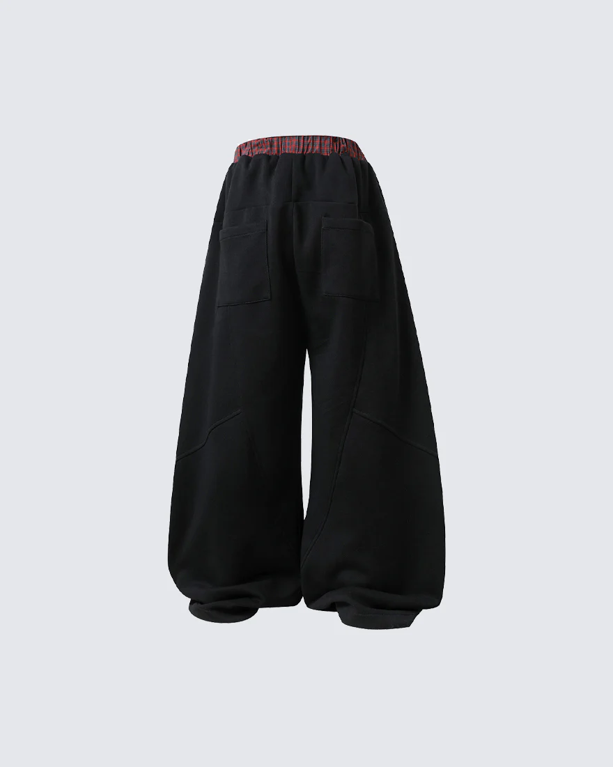 New High Street Colorblock Wide Sweatpants - Image 3