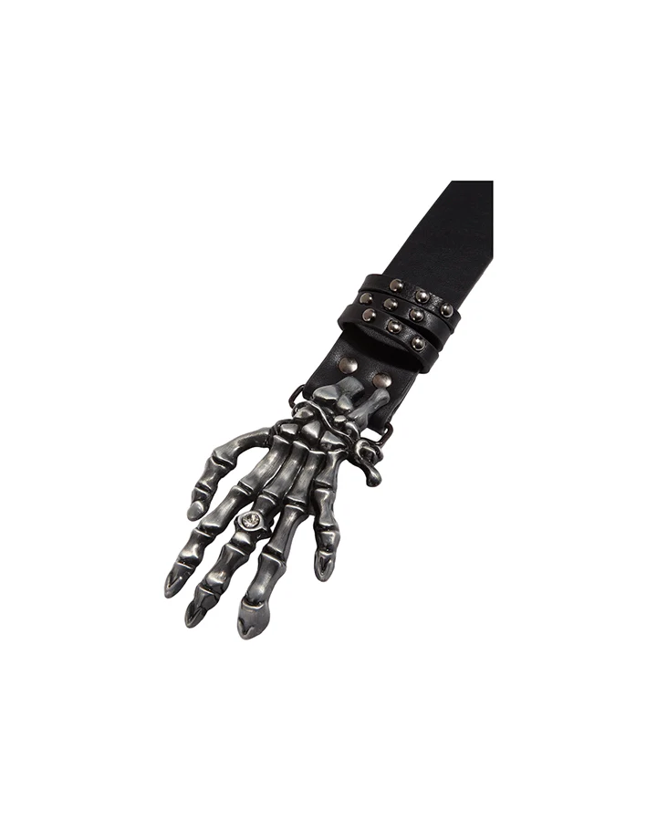 New Skeleton Hand Studded Belt - Image 6