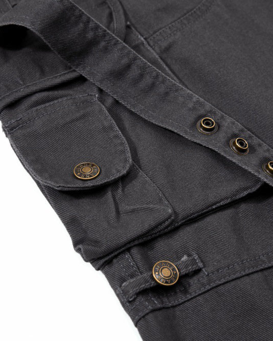 New Solid Color  Multi-Pocket Cargo Pants - Image 6