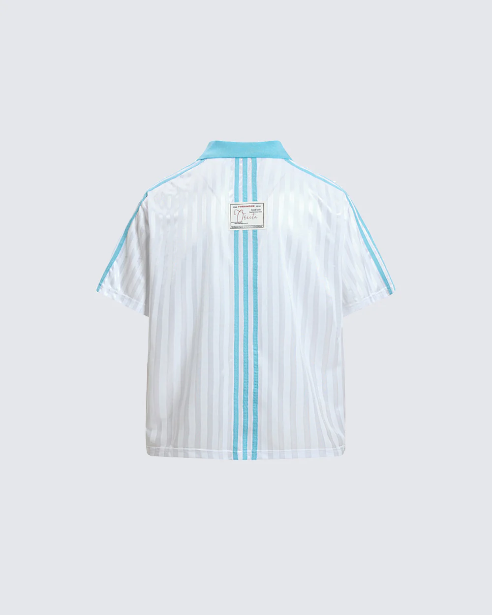 New Striped Polo Jersey T-Shirt - Image 10