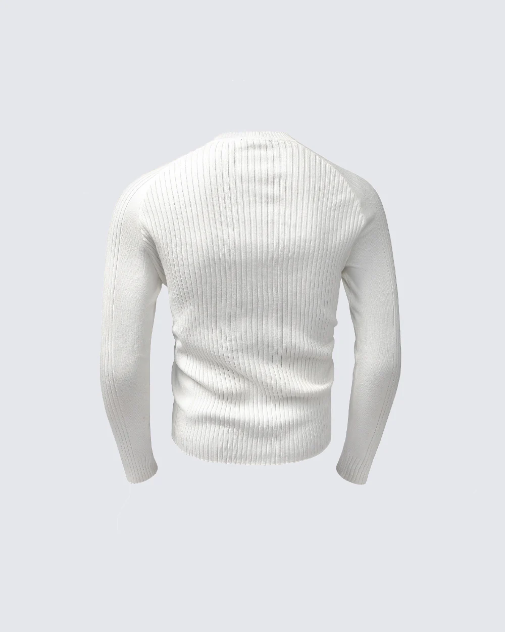 New Vintage Slim-Fit Knit Long Sleeve Sweater - Image 12