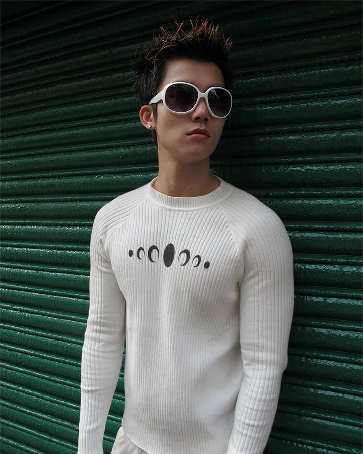 New Vintage Slim-Fit Knit Long Sleeve Sweater - Image 19