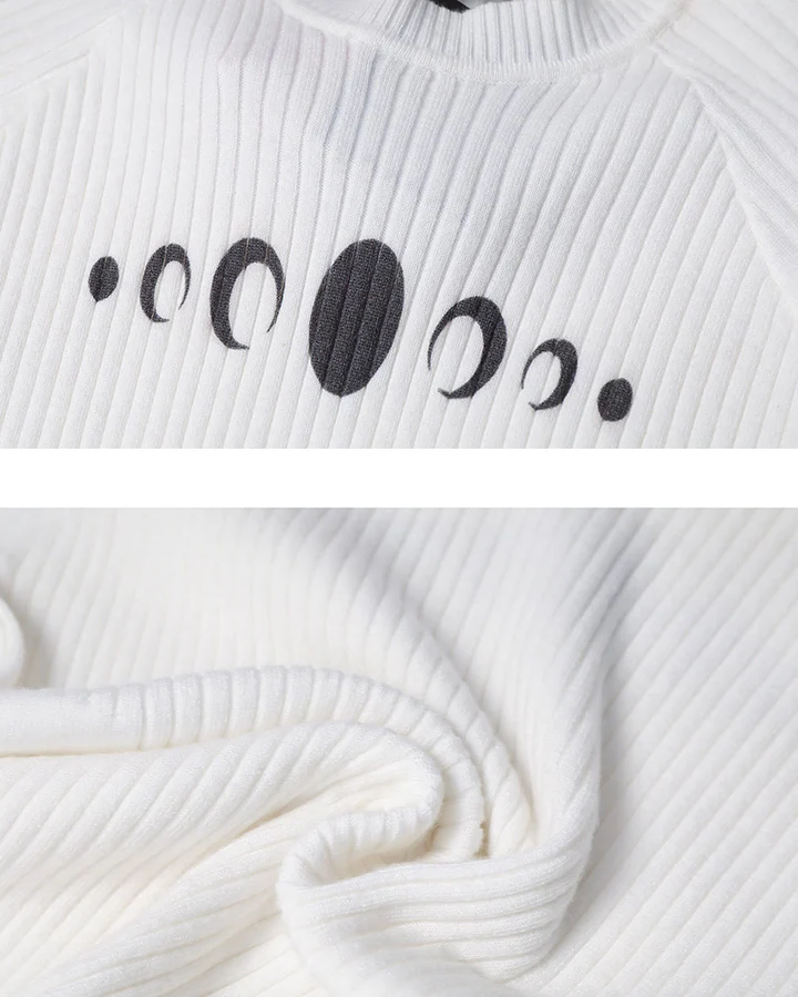 New Vintage Slim-Fit Knit Long Sleeve Sweater - Image 24