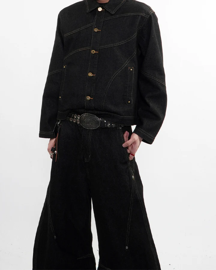 New Vintage Stitch Denim Jacket - Image 2
