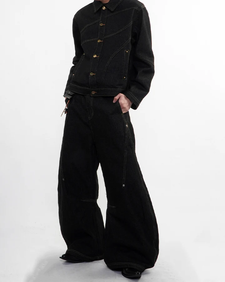 New Vintage Stitch Denim Jacket - Image 3