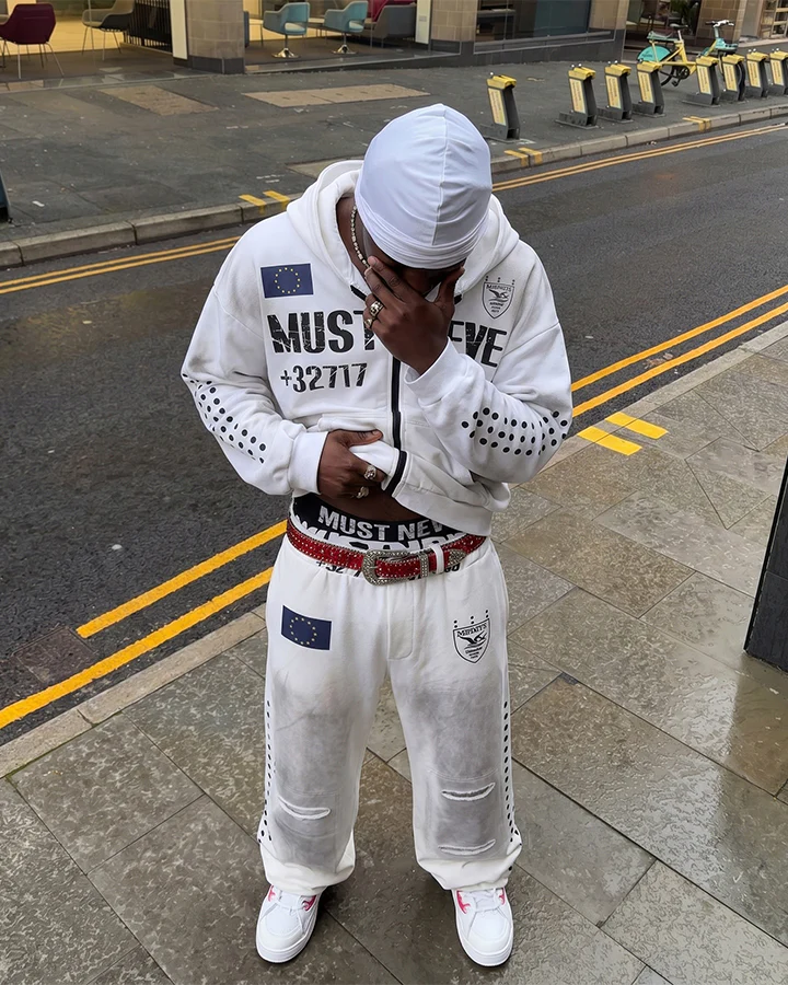 New Wasteland Dirty Wash Hooded Zip Sweatshirt - Image 7
