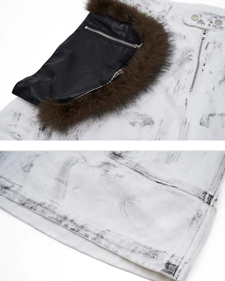 New Wasteland Fur Pocket Utility Shorts - Image 11