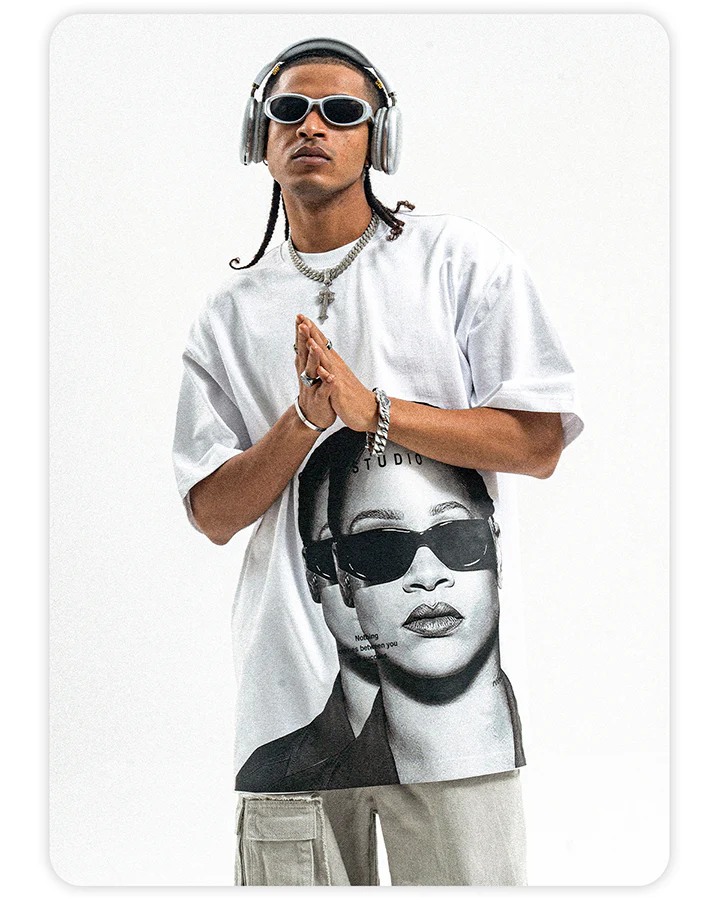 New Wasteland Style Graphic T-Shirt - Image 8