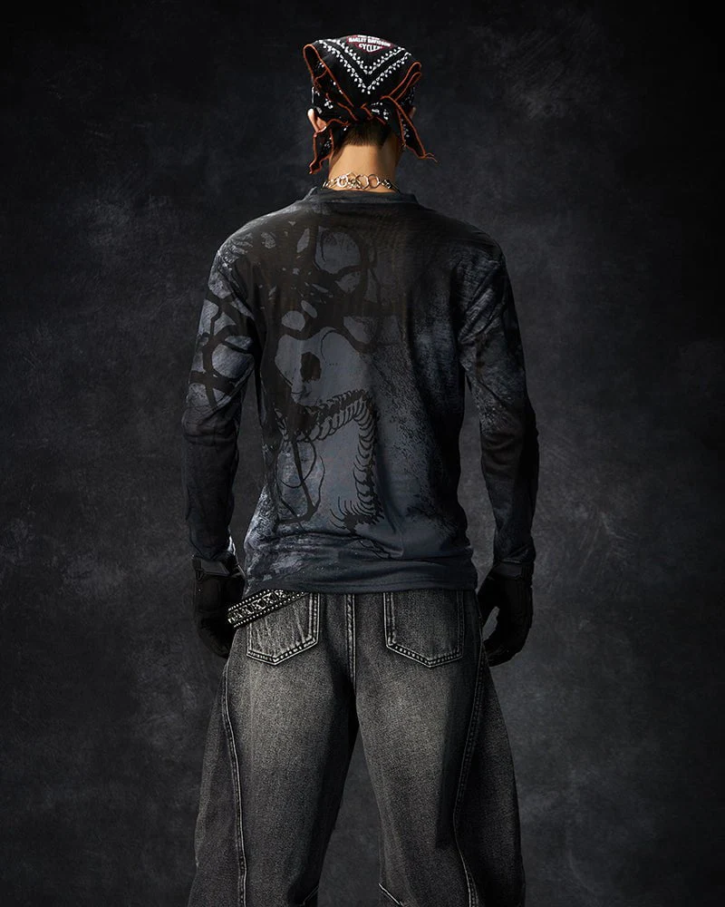 Original Hollow-Out Street Slim Fit Tee - Image 3