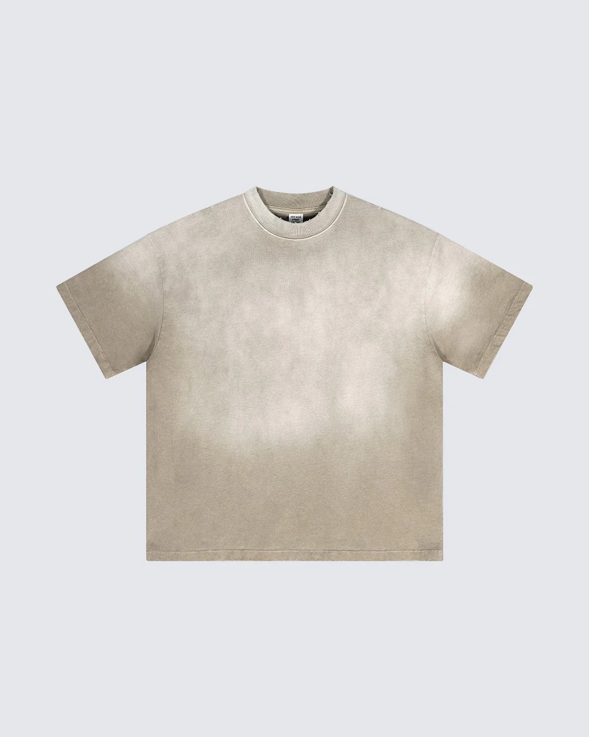 Oversized Minimalist Dyed T-Shirt - Image 3