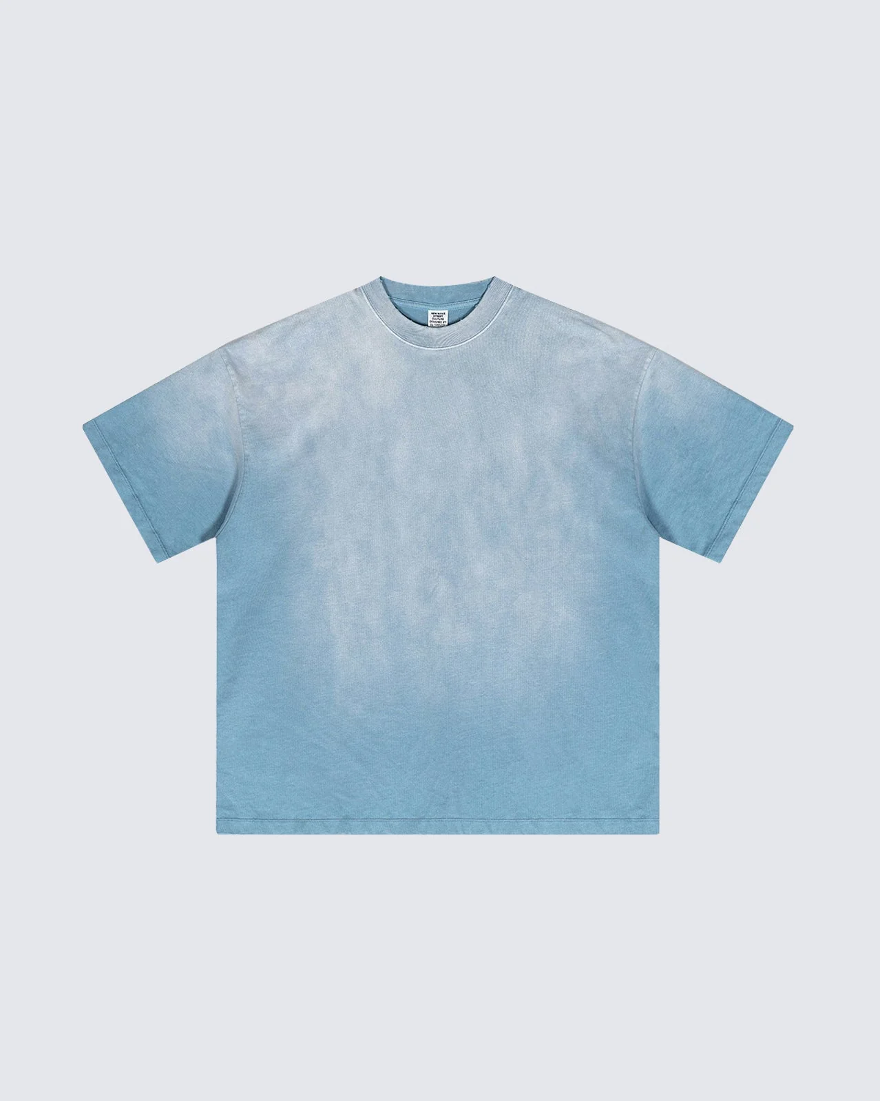 Oversized Minimalist Dyed T-Shirt - Image 5