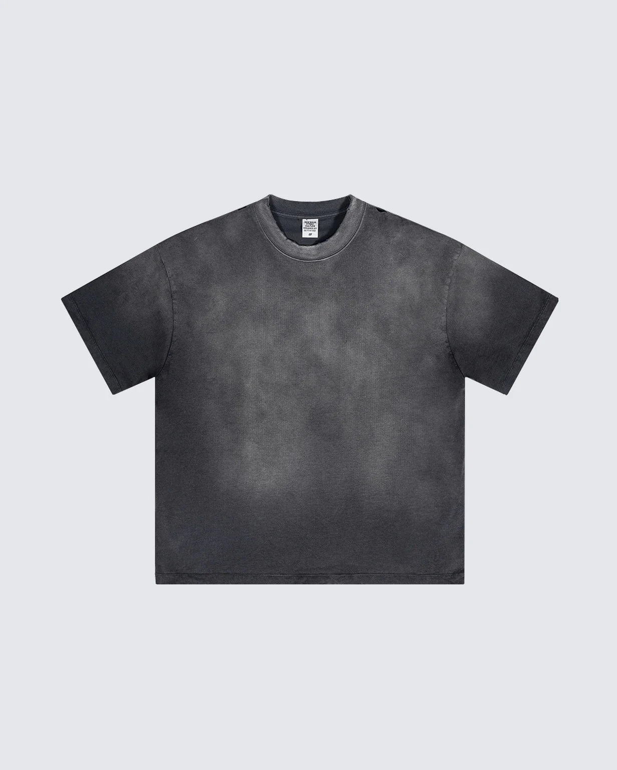 Oversized Minimalist Dyed T-Shirt - Image 6
