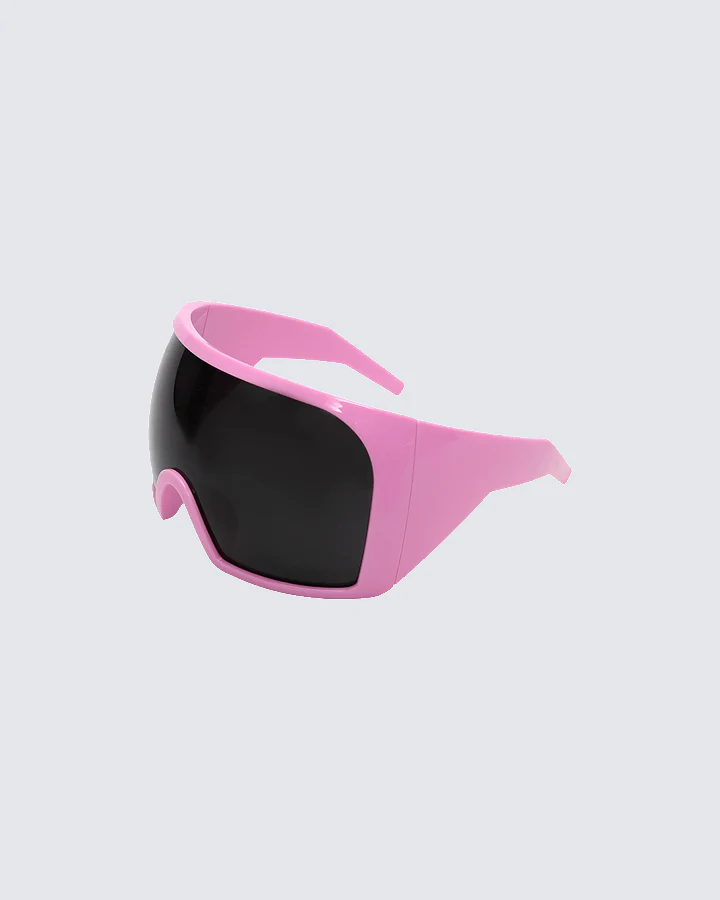 Oversized Sporty Sunglasses - Image 2