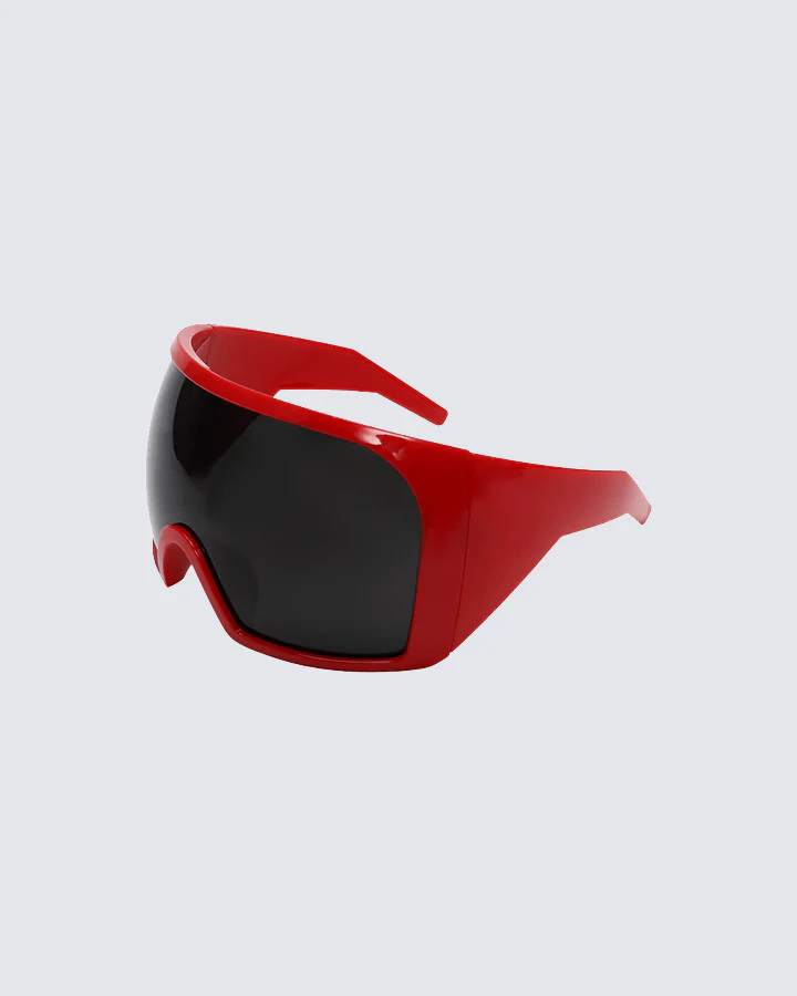 Oversized Sporty Sunglasses - Image 4
